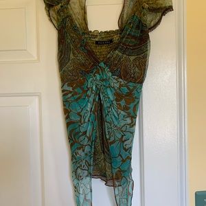 Black halo butterfly shirt